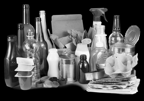 Professional waste collection in Finchley residential area