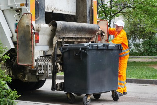 Efficient garden waste removal by experts