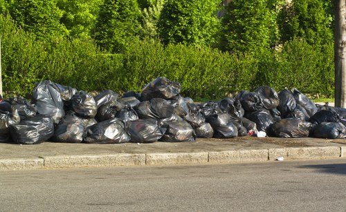 Bulky item disposal service in Finchley neighborhood